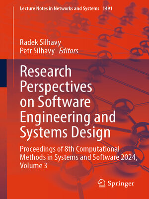 cover image of Research Perspectives on Software Engineering and Systems Design